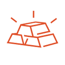 Global X Gold Explorers logo Global X Gold Explorers logo