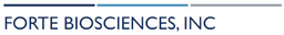 Forte Biosciences logo Forte Biosciences logo