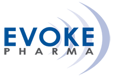 Evoke Pharma logo Evoke Pharma logo