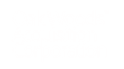 Oak Woods Acquisition Corporation logo Oak Woods Acquisition Corporation logo